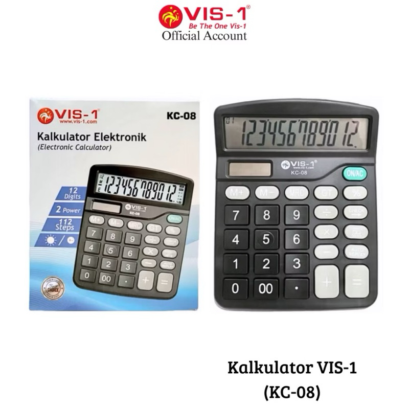 

Kalkulator Murah /Calculator Vis-1 KC08