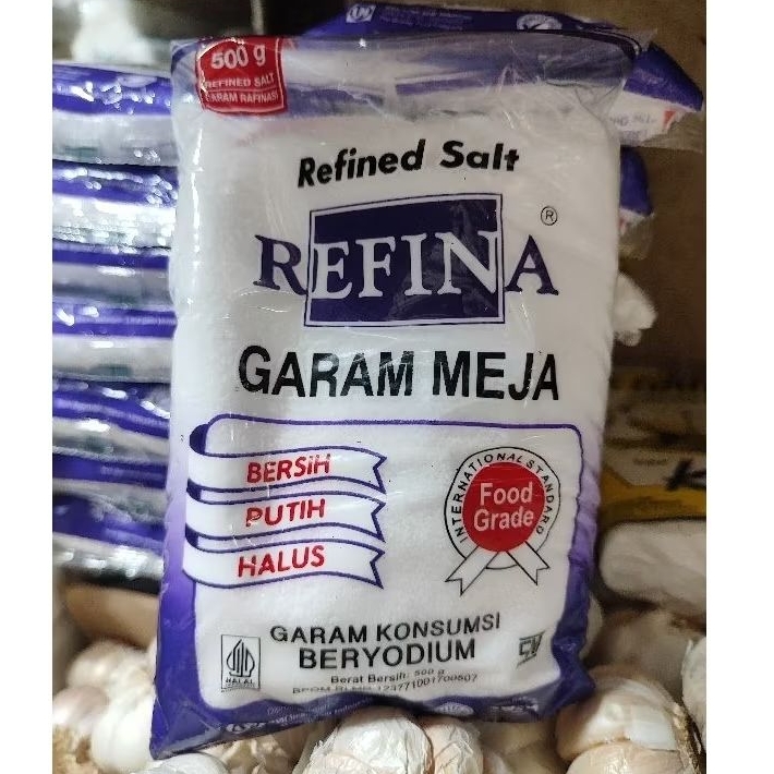 

Garam Refina 500gram