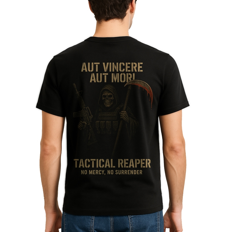 RSA Kaos Tactical Reaper - Baju Taktikal Pria Army Combed 24s - TNI Polisi Brimob