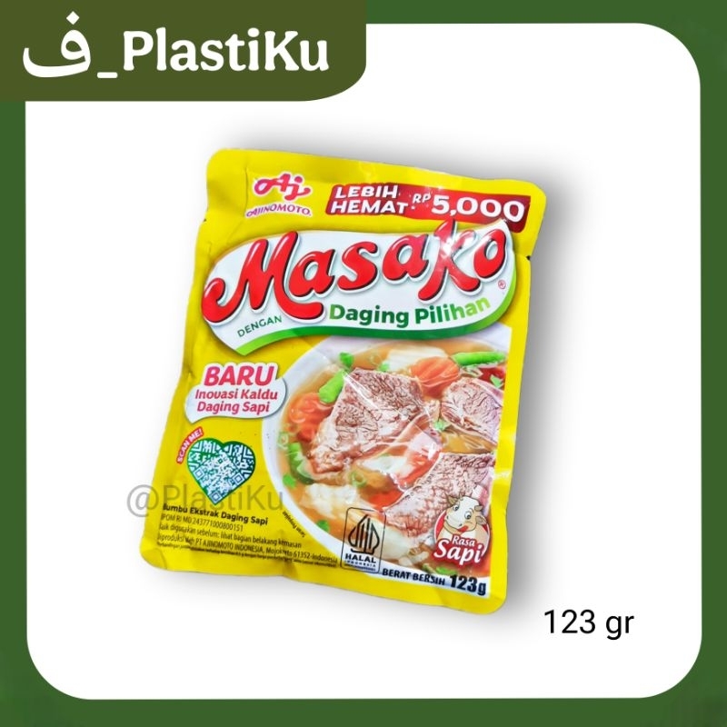 

Masako Sapi Kemasan Jumbo 123 gram