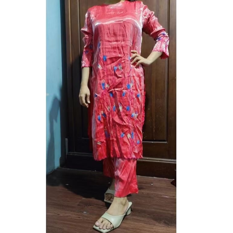 pl kurti set celana | preloved kurti shimmer | pl kurti murah