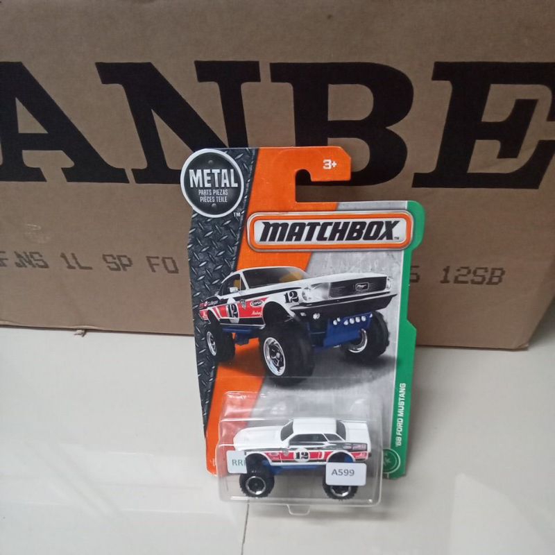 68 ford mustang matchbox