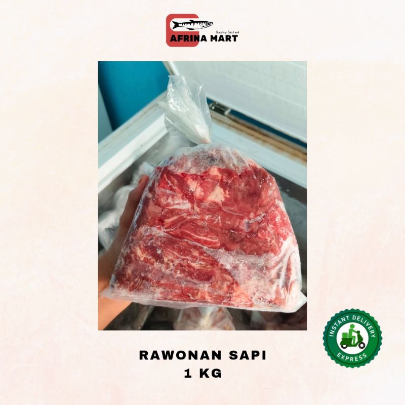

Rawonan Sapi 1 kg Frozen - Kirim Instant Afrina Mart
