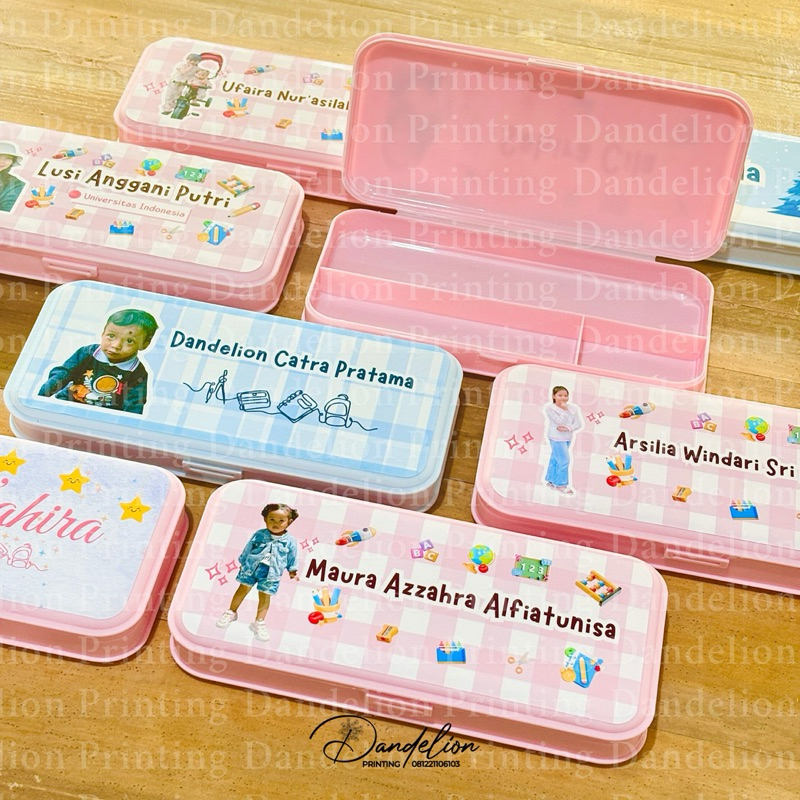 

Kotak Pensil Custom Foto - Tempat Pensil Estetik Murah dengan Foto Sendiri - Pencil Case Custom Photo