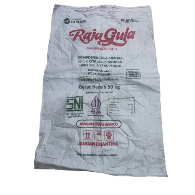Karung padi bekas karung gula 50 kg