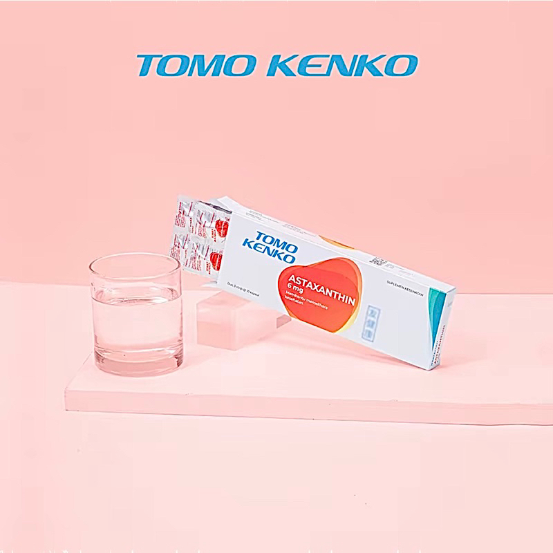 Tomo Kenko Vitamin Astaxanthin 6 mg | Daya tahan tubuh