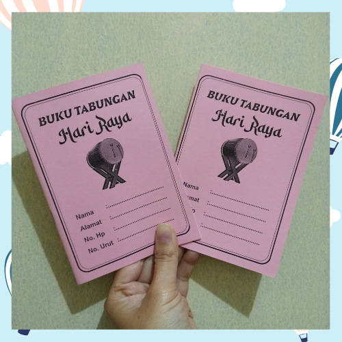 

BUKU TABUNGAN HARI RAYA || 1 PCS
