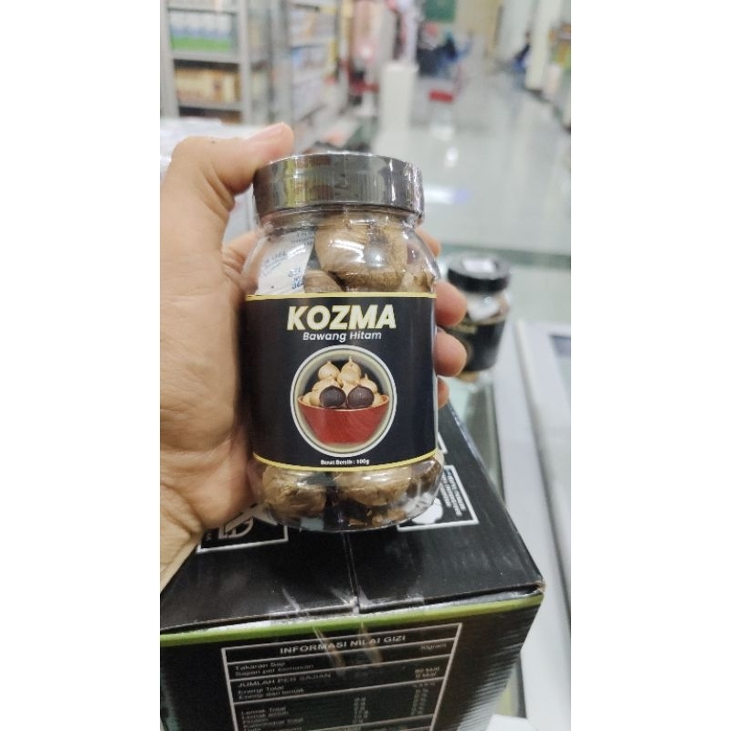 

Bawang lanang/Bawang hitam/Black garlic by Kozma 100gr
