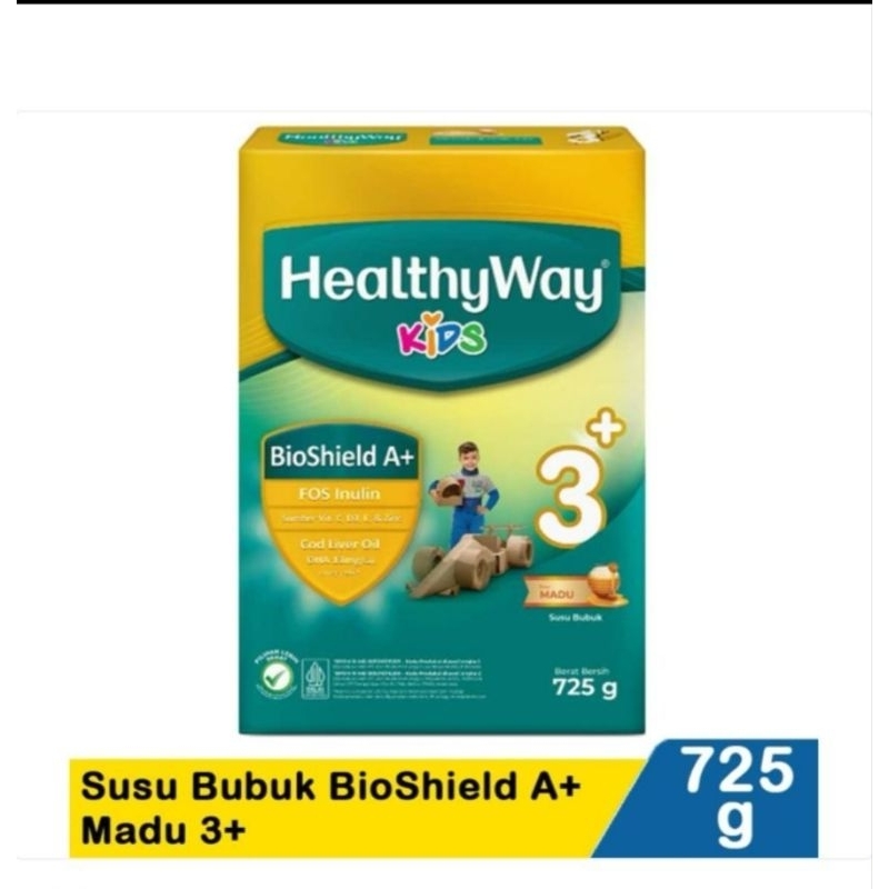 

HealthyWay Kids Susu Pertumbuhan Bio Shield A+ Madu 725G