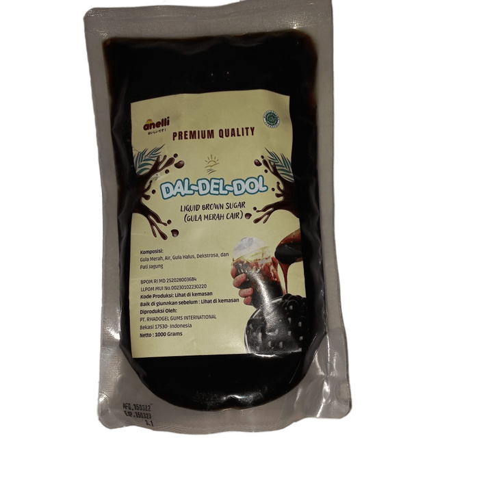 

DAL DEL DOL BROWN SUGAR LIQUID / GULA MERAH CAIR 1 KG
