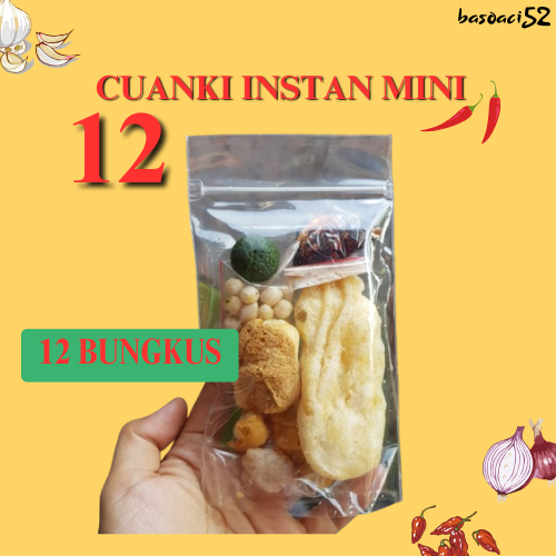 

PAKET 12 CHUANKI INSTAN MINI