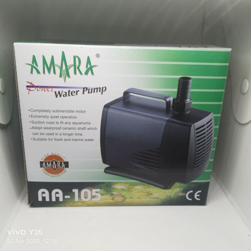 pompa air celup aquarium/kolam Amara AA-105