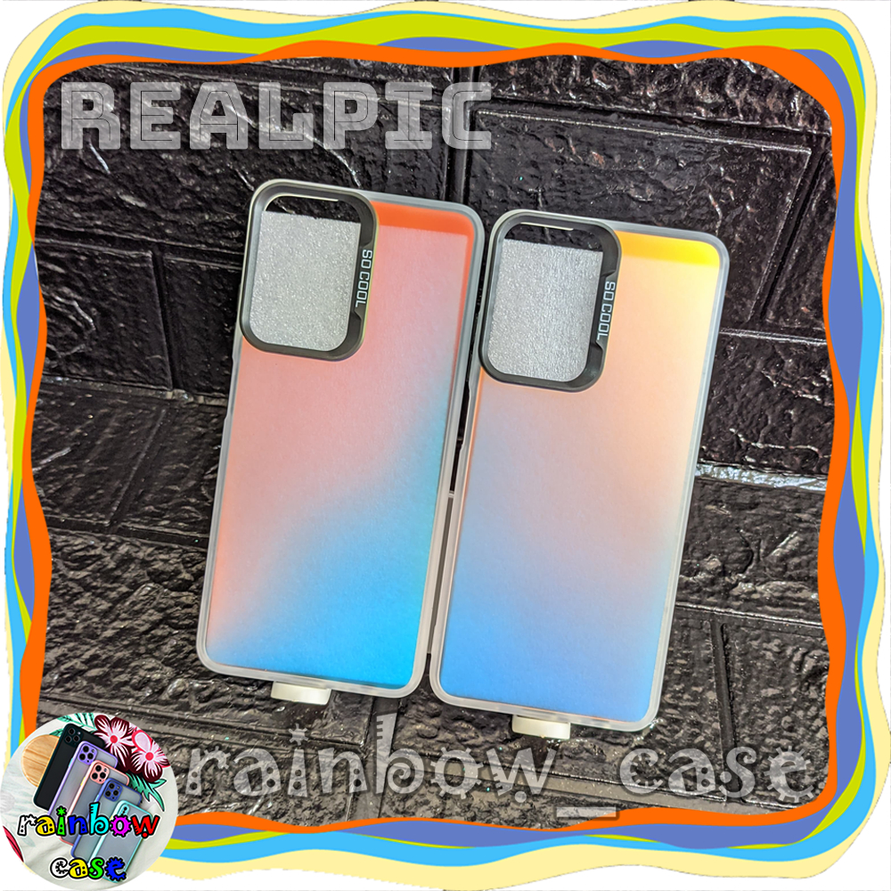 REALME C55 CASE IMD HOLOGRAM SILVER AURORA