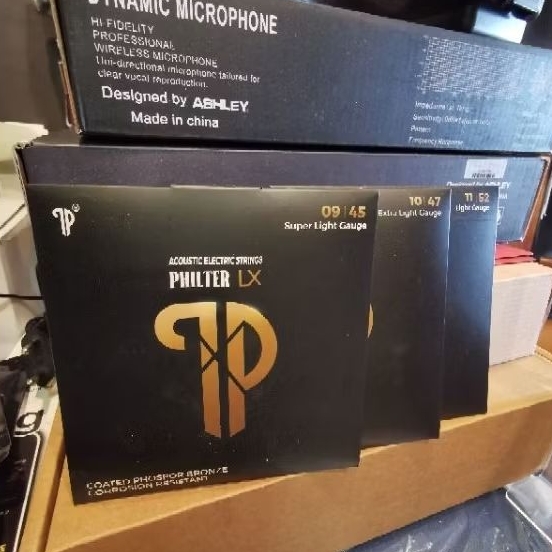 RETATARU. SENAR TALI GITAR AKUSTIK 1 SET ORIGINAL PHILTER