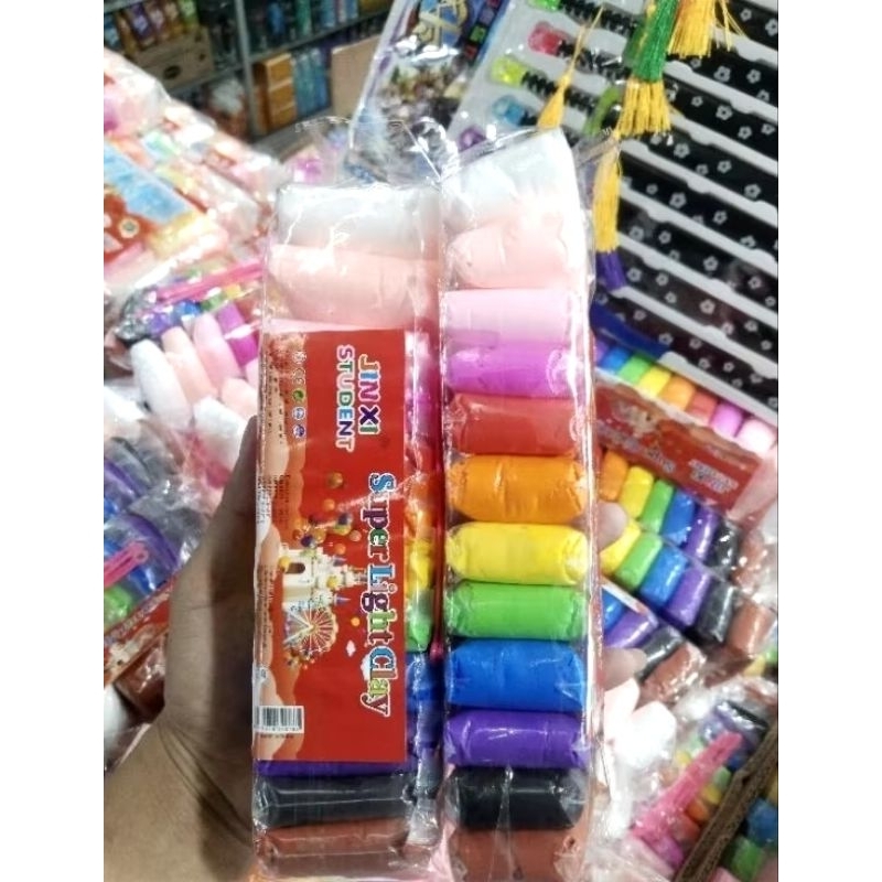 (12pcs) clay mainan anak yang lagi viral