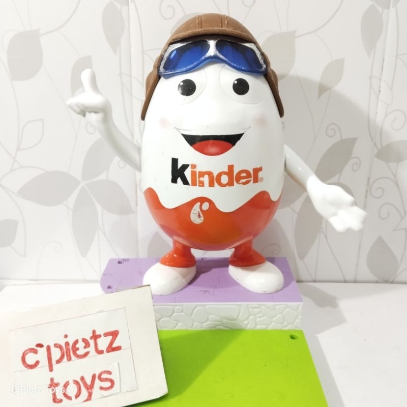 Figure Kinder Joy Jumbo Pilot / Kinder Surprise Egg Man Storage Pilot Aviator Figure