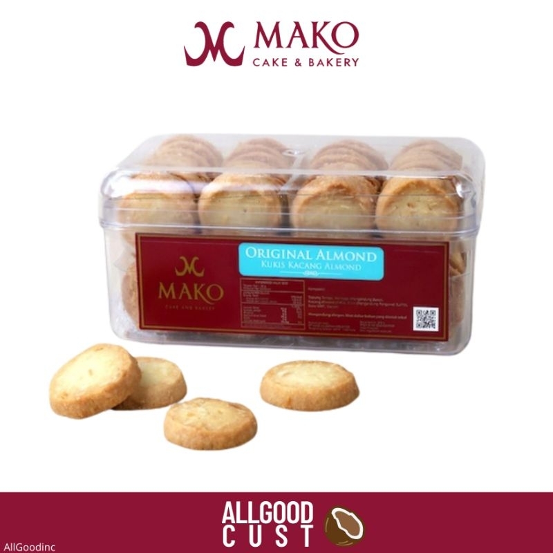 MAKO kue Almond, Original Almond Kue Kering