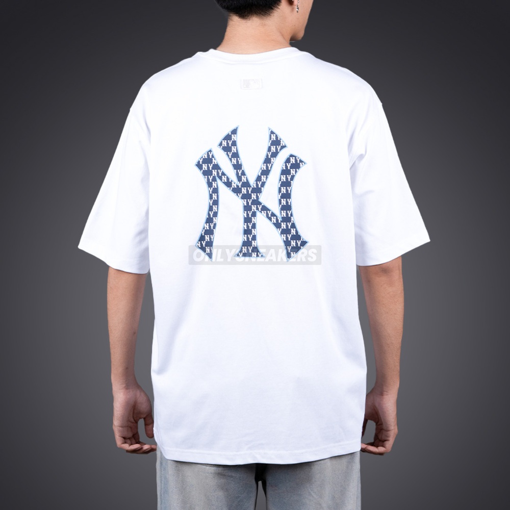 MLB NEW YORK YANKEES CLASSIC MONOGRAM WHITE TEE