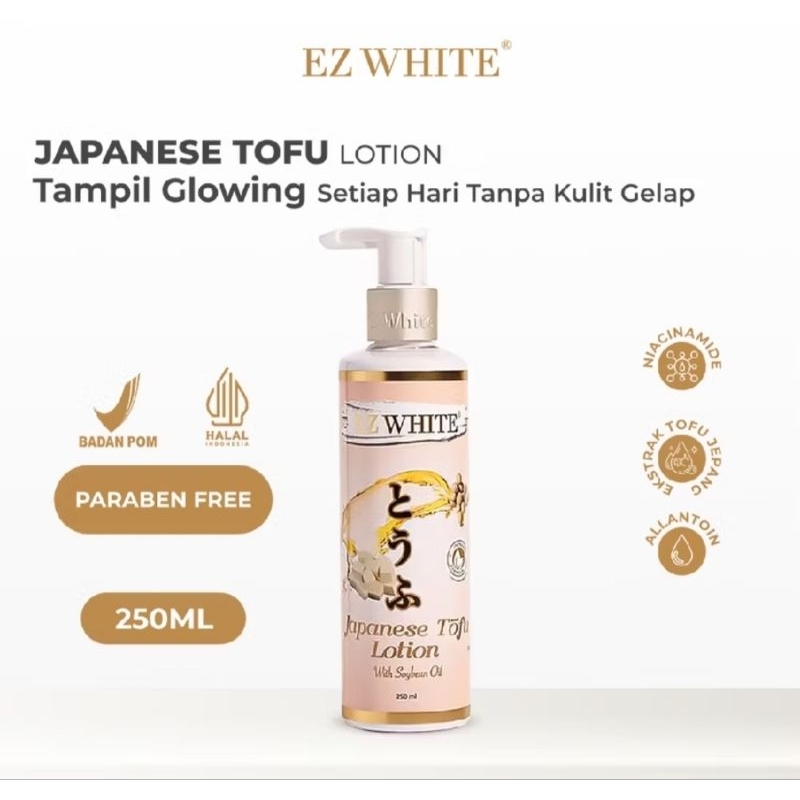 

EZ White Japanese Tofu With Soybean Oil Hand & Body Lotion