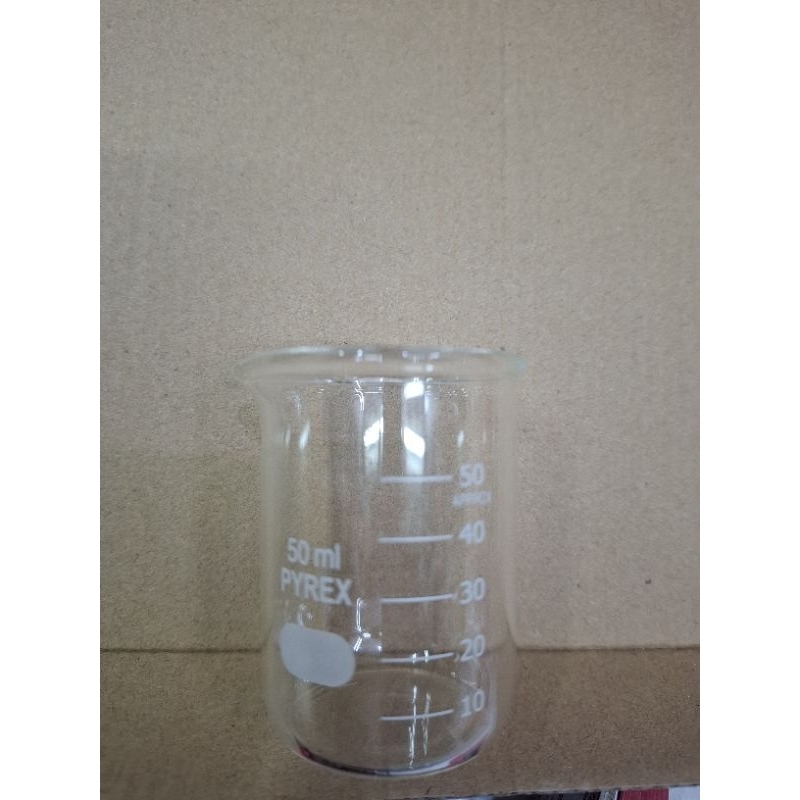 Beaker glass 50 ml pyrex