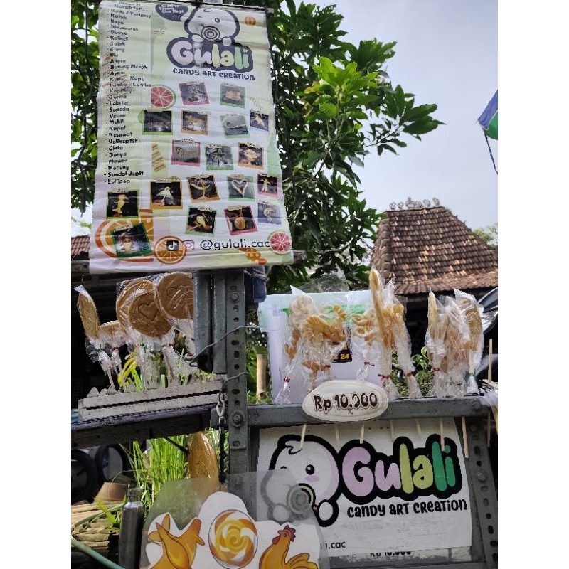 Gulali bentuk karakter