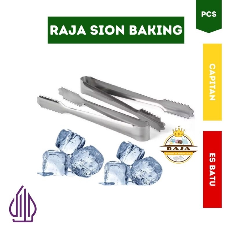 Capitan Es Batu Kecil Stainless / Capitan Daging