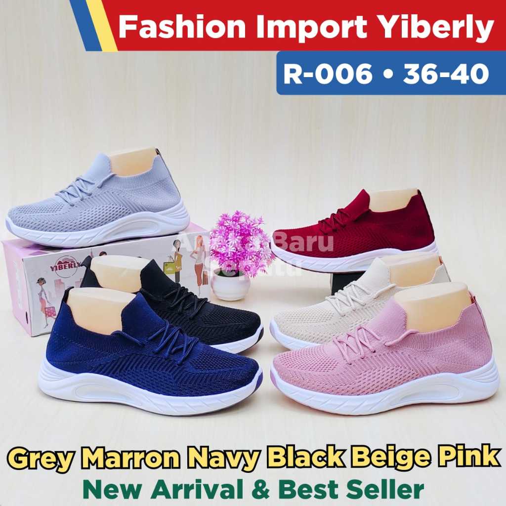 Sepatu Rajut Yiberly R-006