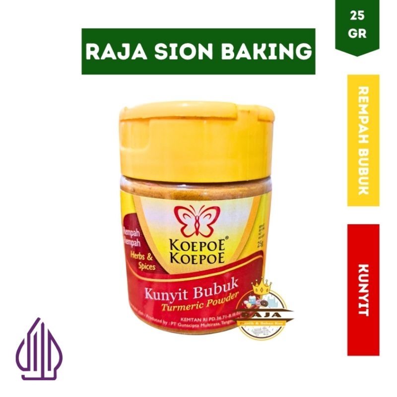 

Kunyit Bubuk KOEPOE KOEPOE 35gr / Turmeric Powder