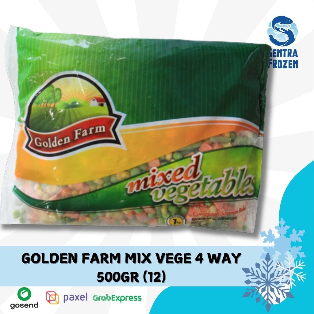 

GOLDEN FARM MIX VEGE 4 WAY 500GR (12)