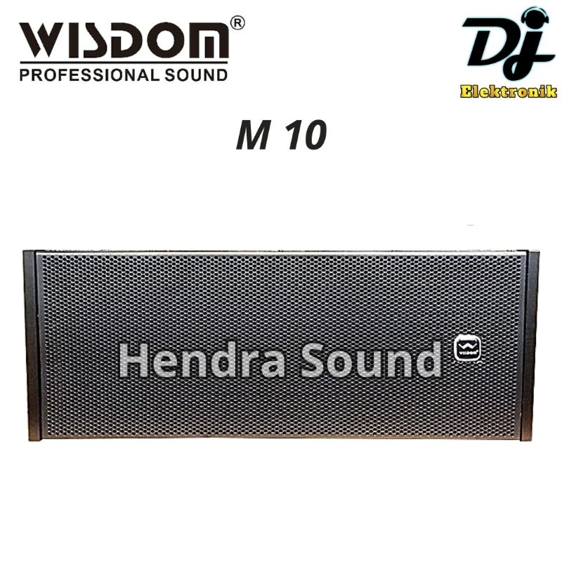 WISDOM M10 / M 10 - Speaker Line Array Pasif (10 inch)