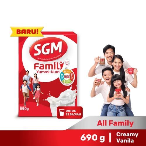 

SGM YUMMI NUTRI VANILA 690 GR - RAJA SUSU