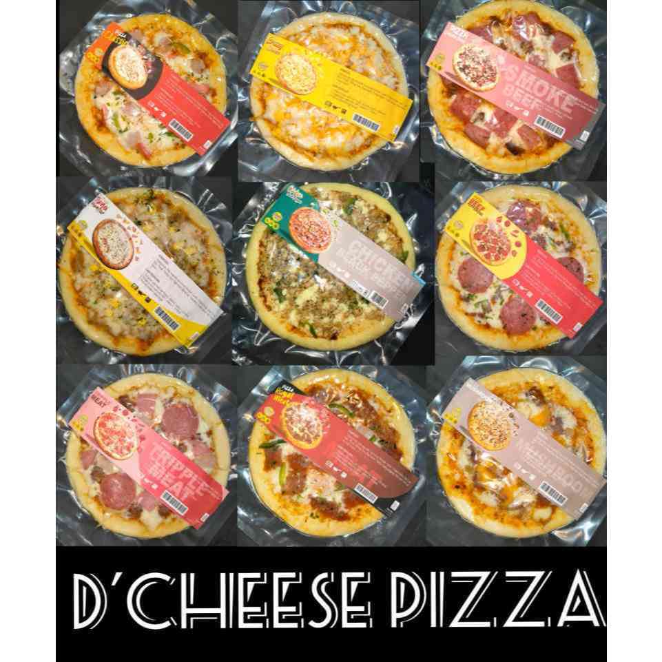 

D'CHEESE PIZZA ENAK MURAH HALAL Uk 20cm (Frozen)