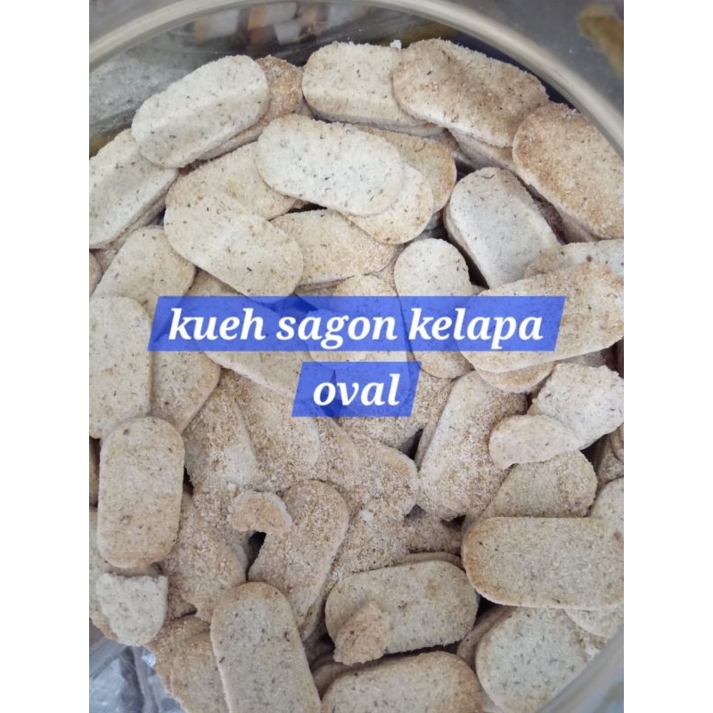 

KUE SAGON KELAPA OVAL 500 GR