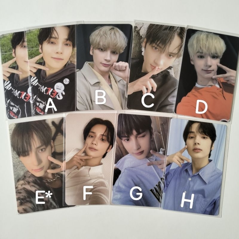 Photocard pc official txt hueningkai pob benefit dmm freefall tomorrow act lovesick dvd ld powerstat