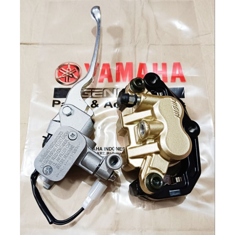 PAKET KALIPER PALA BABI+MASTER REM ASSY YAMAHA JUPITER Z BURHAN  JUPITER Z MATA KUCING JUPITER Z BUR