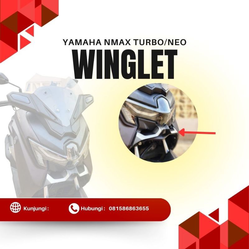 Winglet yamaha Nmax Turbo/Neo