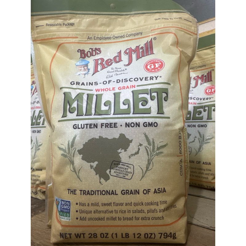 

Bob's Red Mill Gandum Utuh Millet Yang Dikupas 794gr
