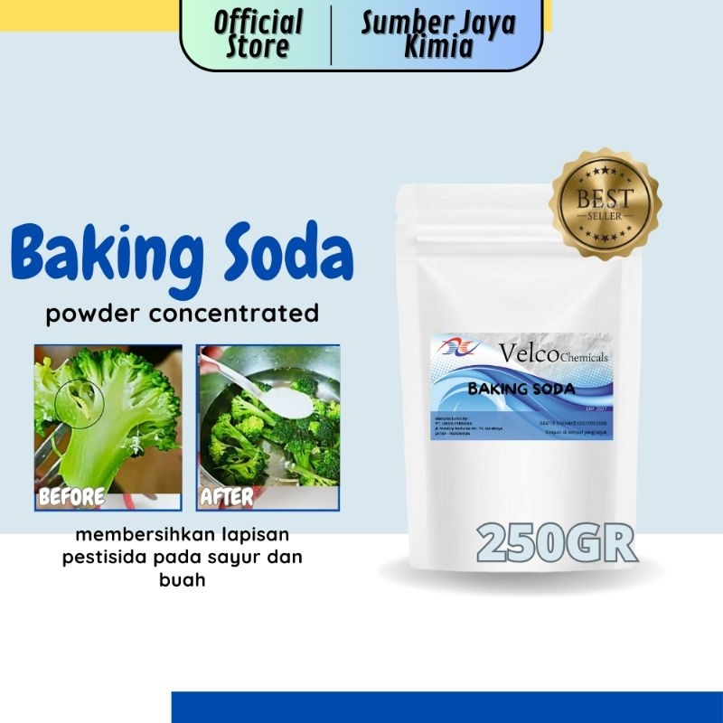 

Soda Kue baking 250gr - Sodium Bicarbonate Food Grade Premium 250gr