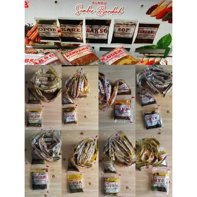 

Bumbu masak instan BSB bumbu sumber barokah
