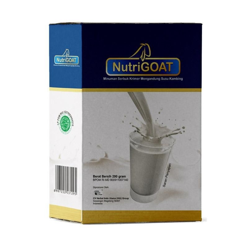 

pekanbaru / nutrigoat / nutri goat milk / susu kambing halal 200gr