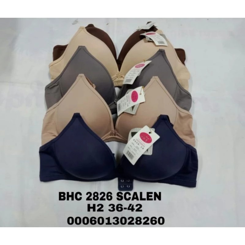 Bra Scalen 2826 BH Jumbo| Tanpa Kawat| Busa Tipis