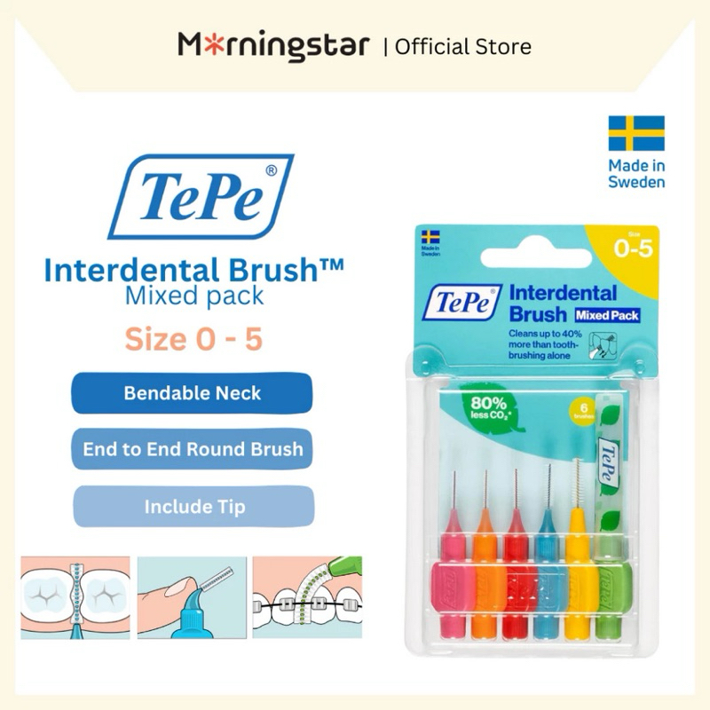TEPE INTERDENTAL BRUSH ORIGINAL | Sikat Celah Gigi, Behel