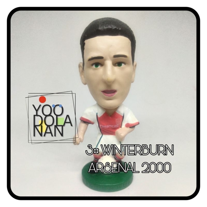 3# WINTERBURN - ARSENAL 2000 CORINTHIAN PROSTARS FIGURE PEMAIN BOLA