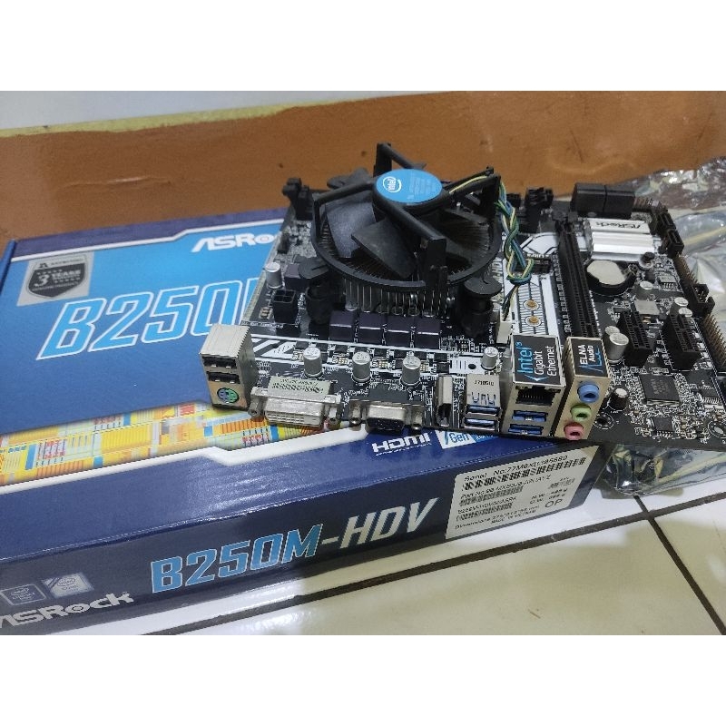Asrock B250M-HDV LGA 1151 & Intel G4560