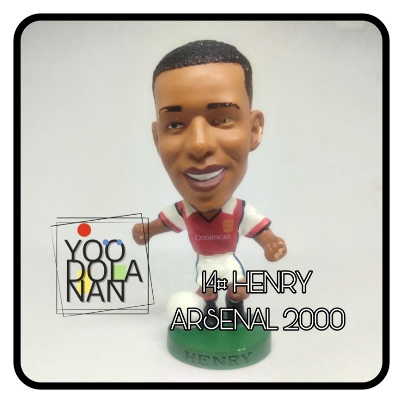 14# HENRY - ARSENAL 2000 CORINTHIAN PROSTARS FIGURE PEMAIN BOLA