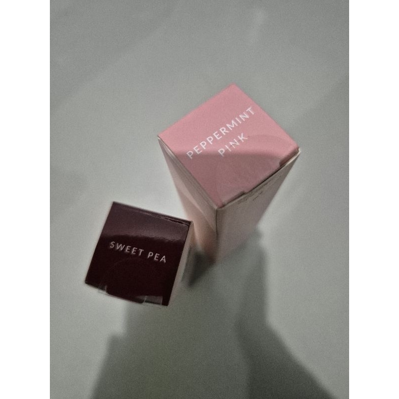 BLP BEAUTY LIP COAT SHADE PEPPERMINT PINK 4 GR [PRELOVED 90%] BUNDLING LIP GEL SHADE SWEET PEA