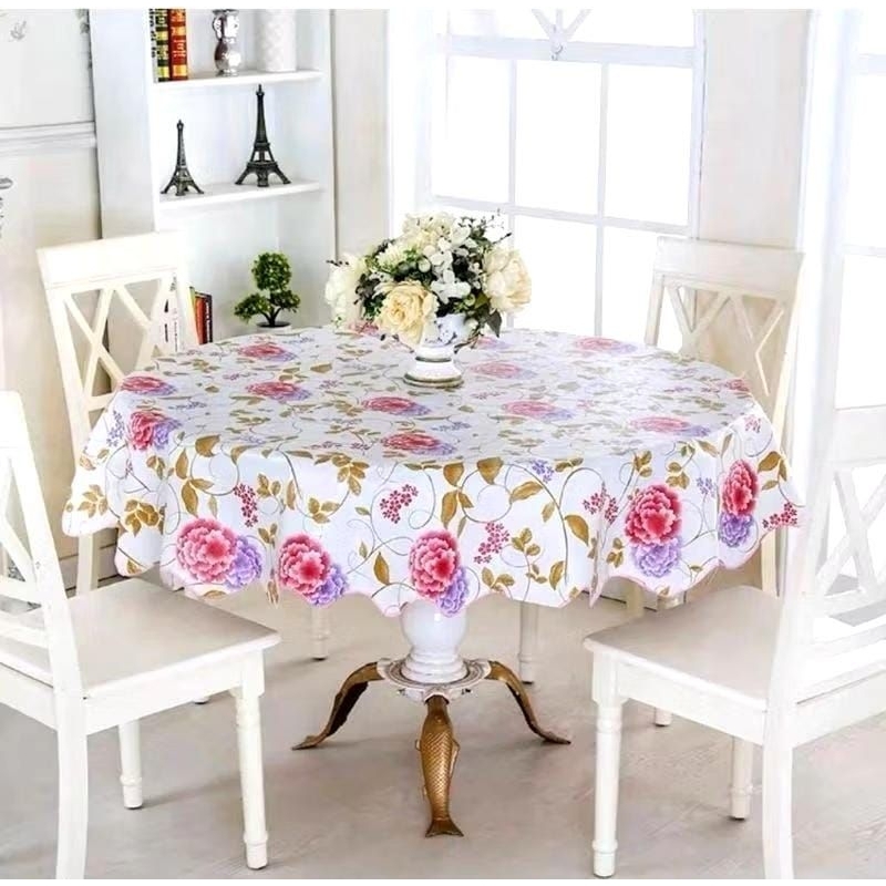 Taplak Meja Bulat Anti Air Diameter 152cm Tebal