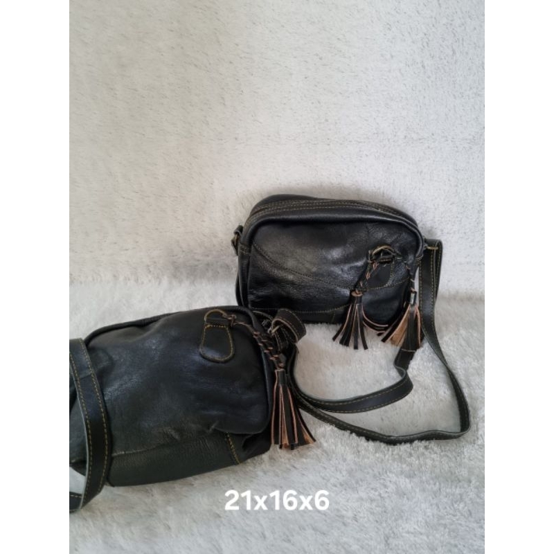 Tas kulit sapi asli cambag