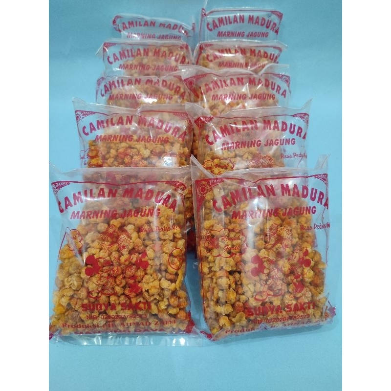 

Lezatoz_Genz Marning Jagung Mekar (Isi 10Bks) Khas Manding Sumenep Madura Cemilan/Makanan