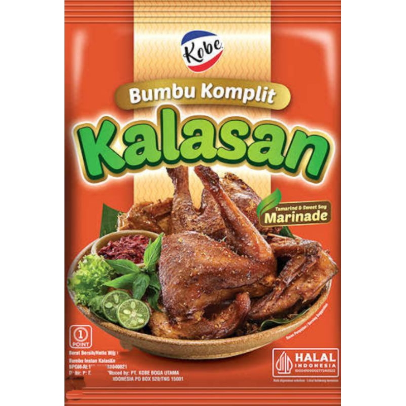 

Kobe Bumbu Ayam Goreng Kalasan Bumbu Komplit